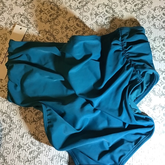 Small Nicole Miller harbor blue bikini - Picture 3 of 3